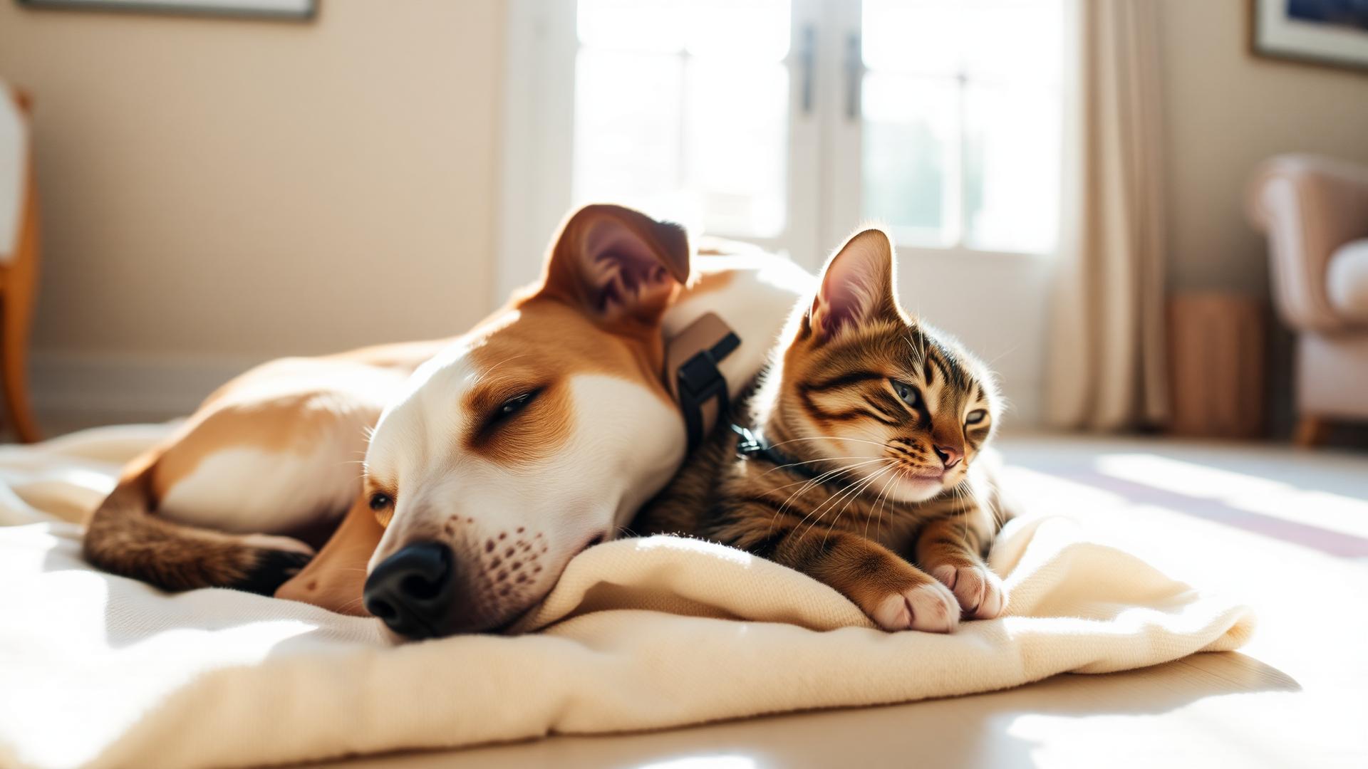 A rescue animal supported by the collective