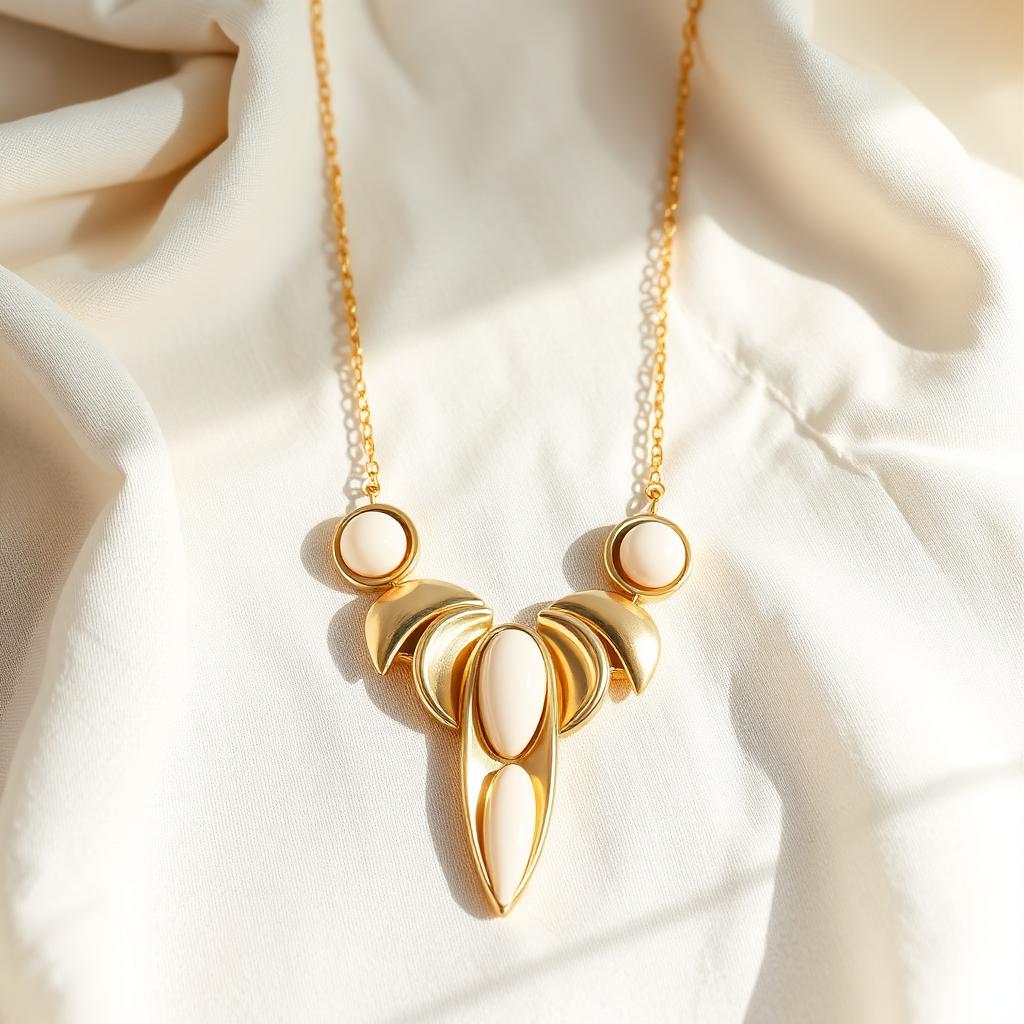 Gold Mermaid Necklace