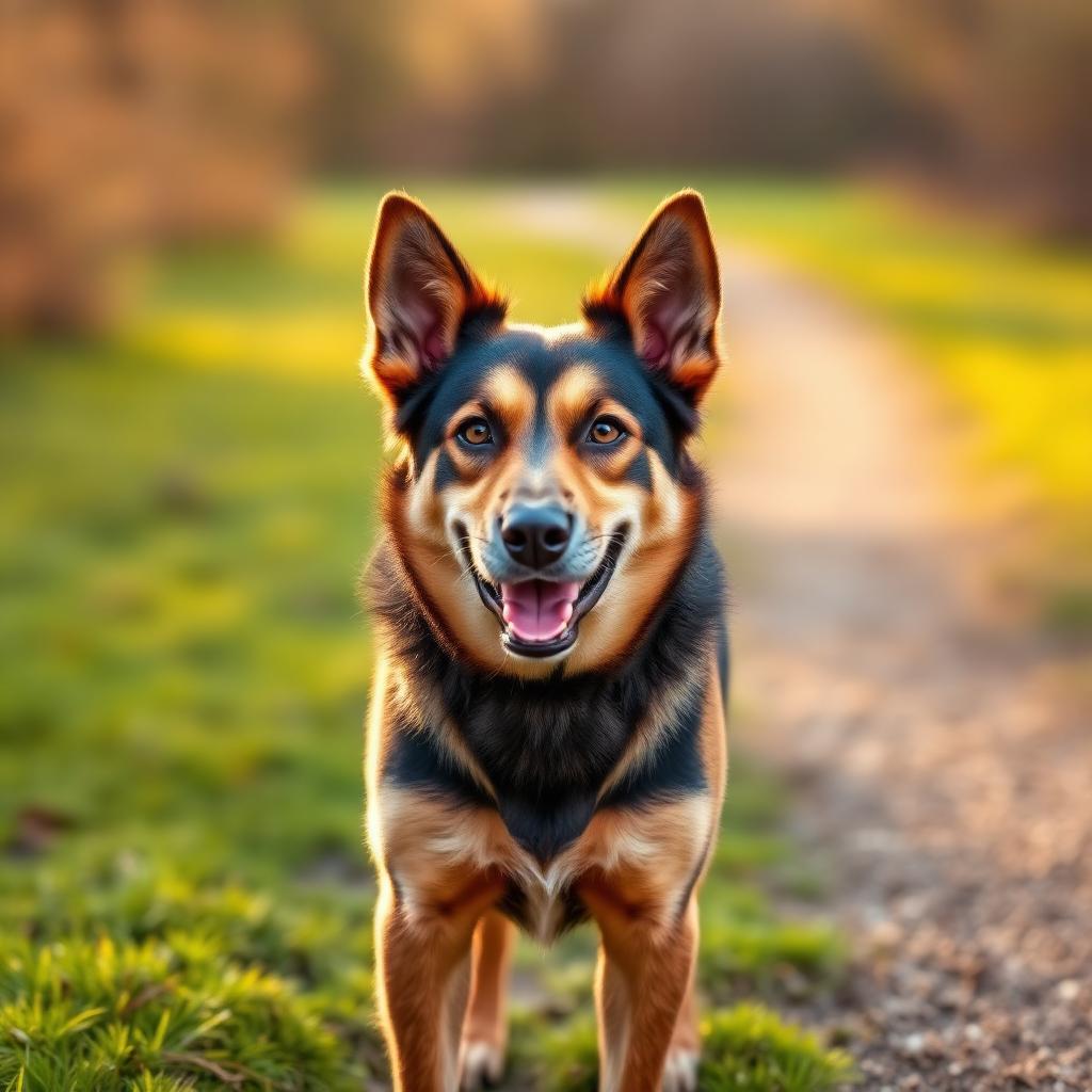 A rescue animal supported by the collective